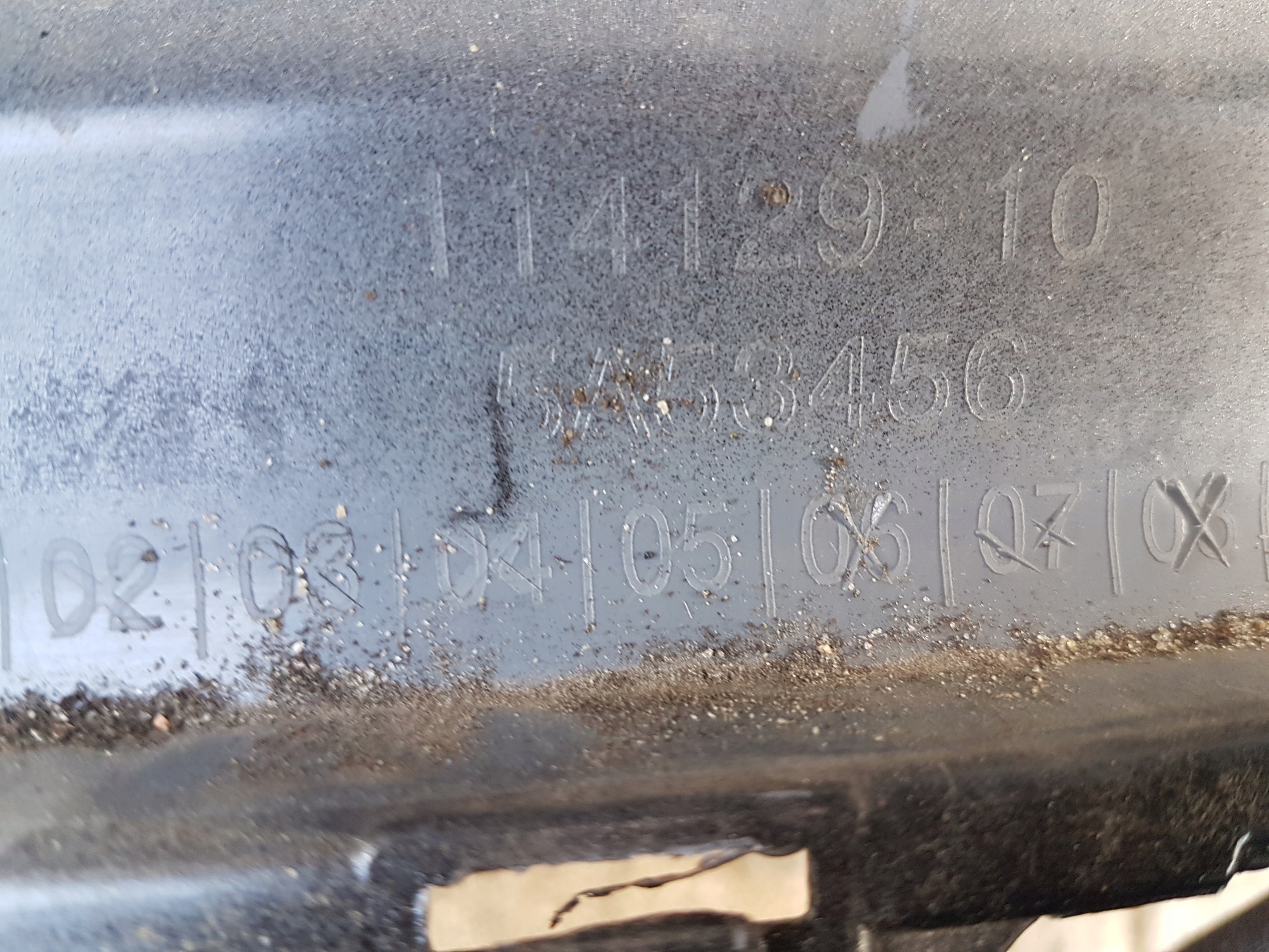bumper rear MINI COOPER F67 JCW 5A53456