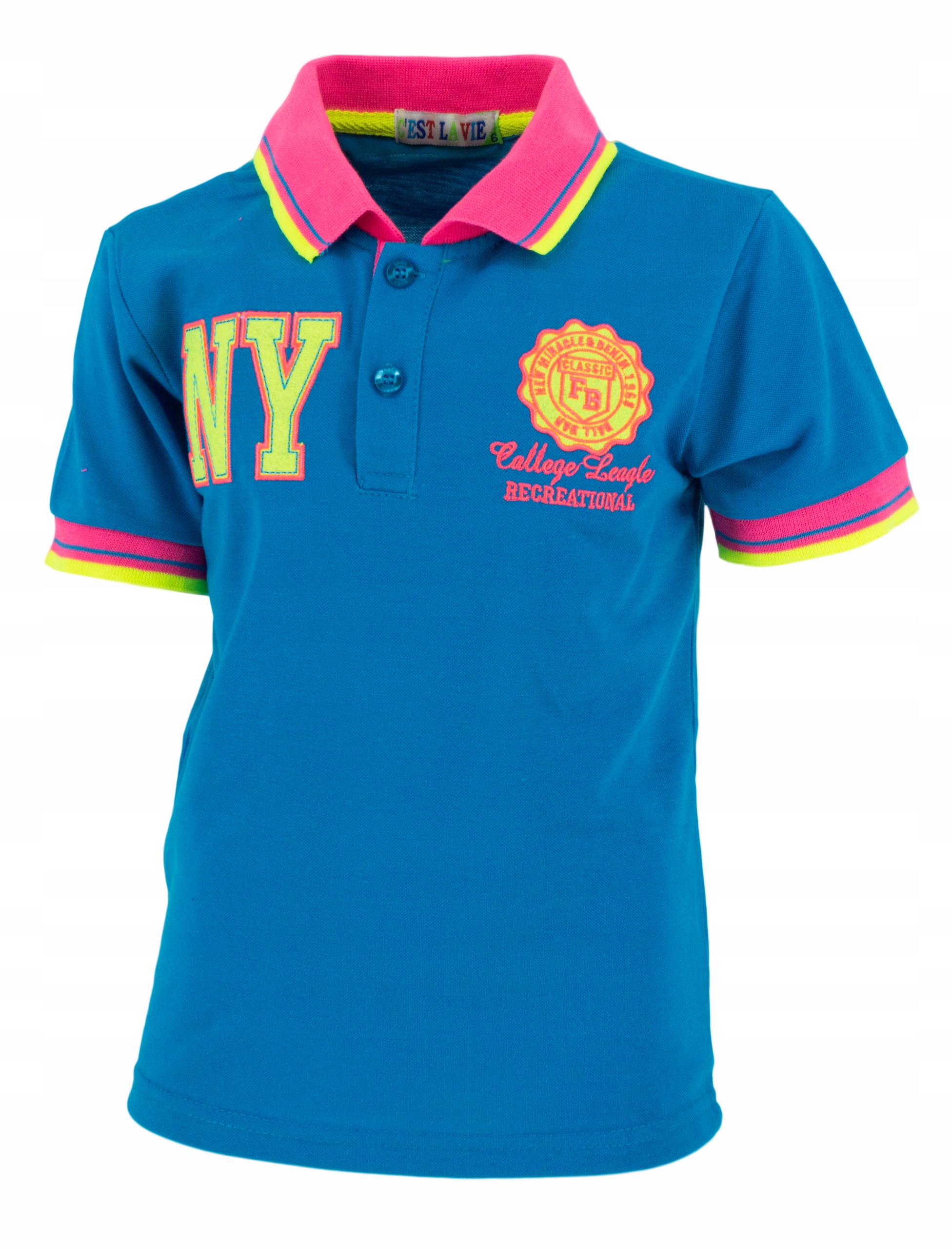 

Z166 Bluzka T-shirt koszulka polo polówka 110