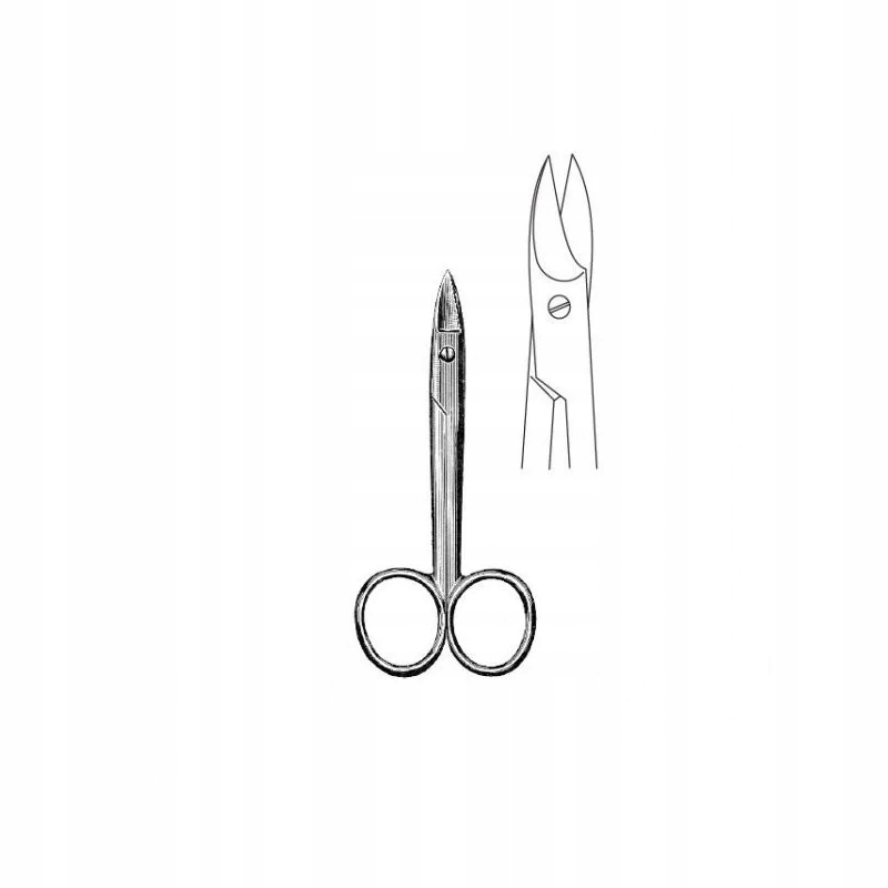 

Nożyczki chirurgiczne Beebe proste 10cm