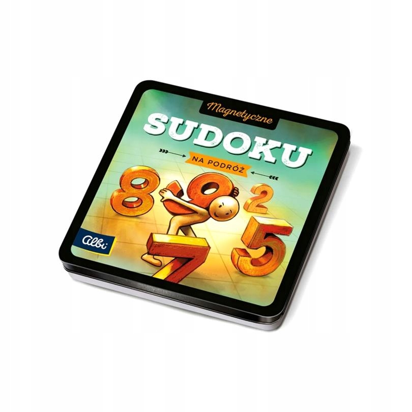 ALBI SUDOKU GRA MAGNETYCZNA IDEALNA W PODRÓŻ