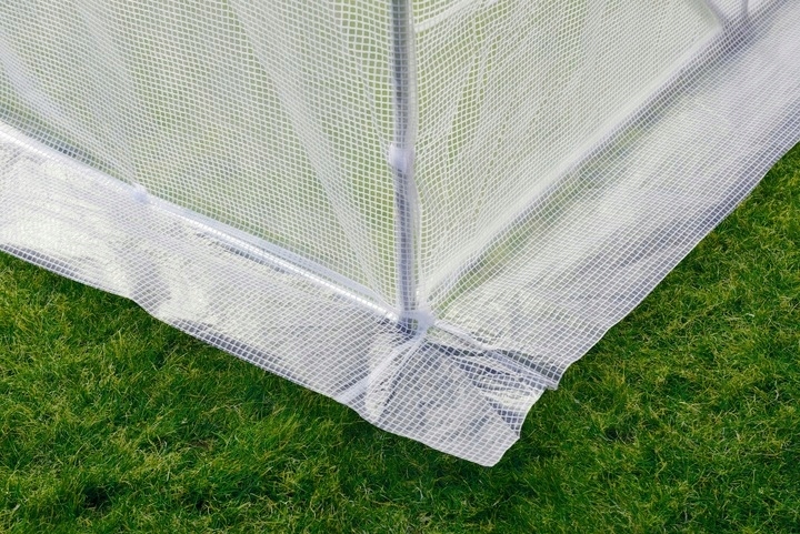 BIAŁA FOLIA ZAMIENNA Do Tunel Foliowy Ogrodowy 6 m² 3x2x2m | WZMOCNIONA Powierzchnia 6 m²