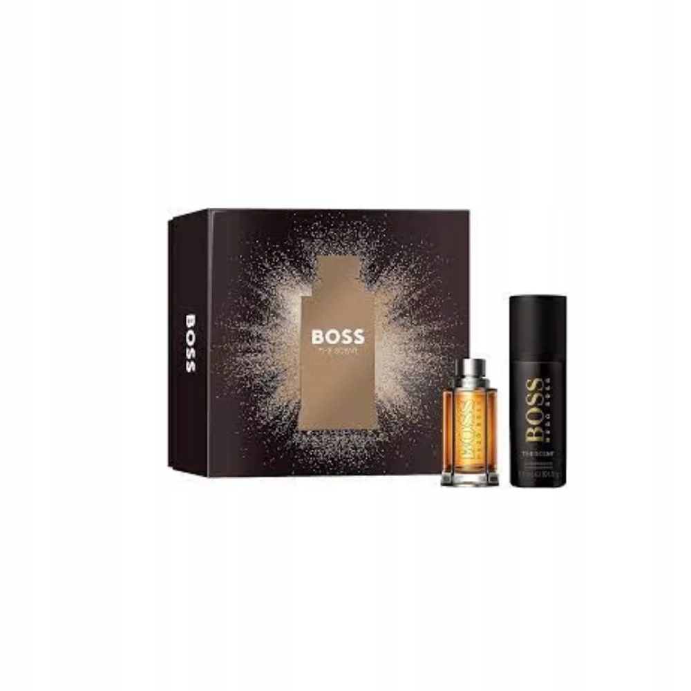 Boss, The Scent, zestaw dla mężczyzn: woda toaletowa, dezodorant