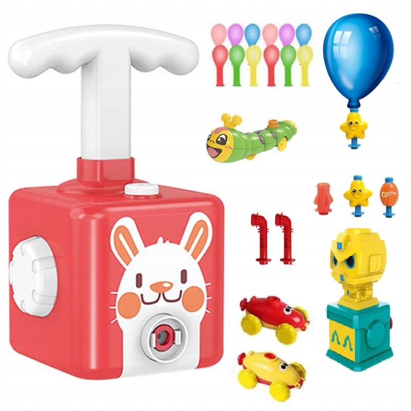 WYRZUTNIA BALONÓW KRÓLIK AERO BALONY ZESTAW XXL