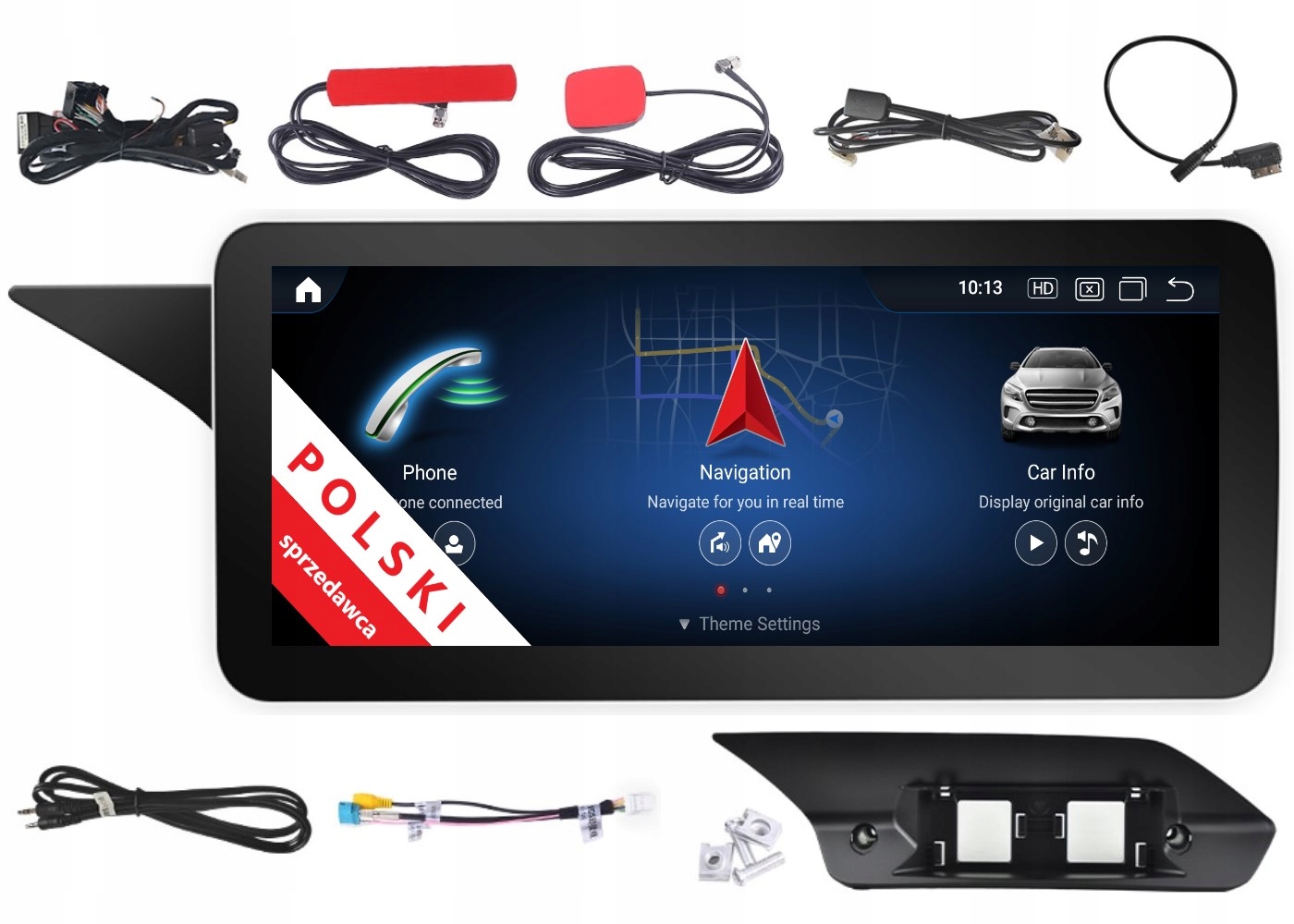 Rádio Monitor Android Mercedes-benz E W212 Ntg 4.5 S662 4/64 Gb Carplay Lte