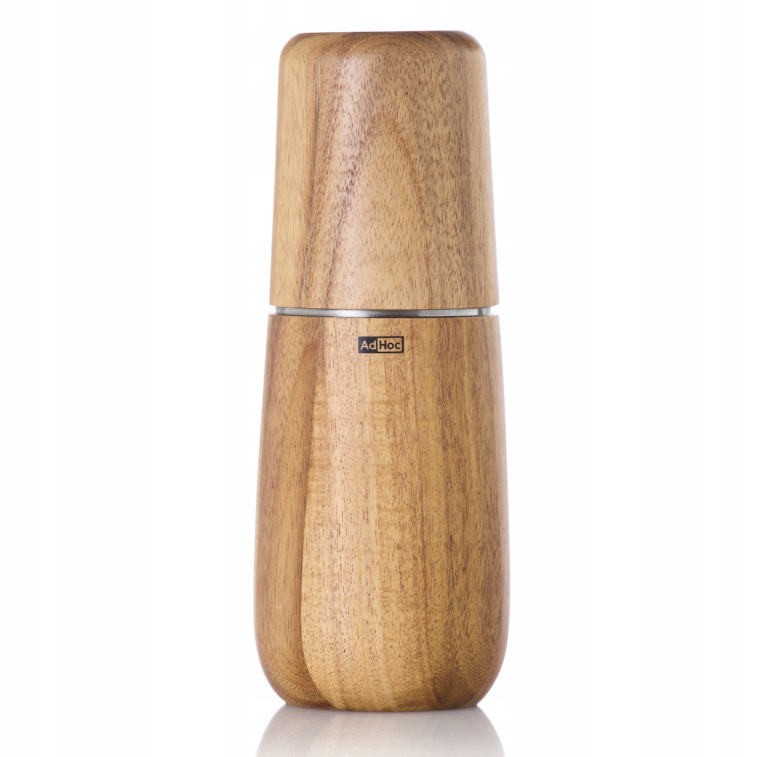 Ručný mlynček Adhoc drevo 20 g prírodné, odtiene hnedej a béžovej, odtiene