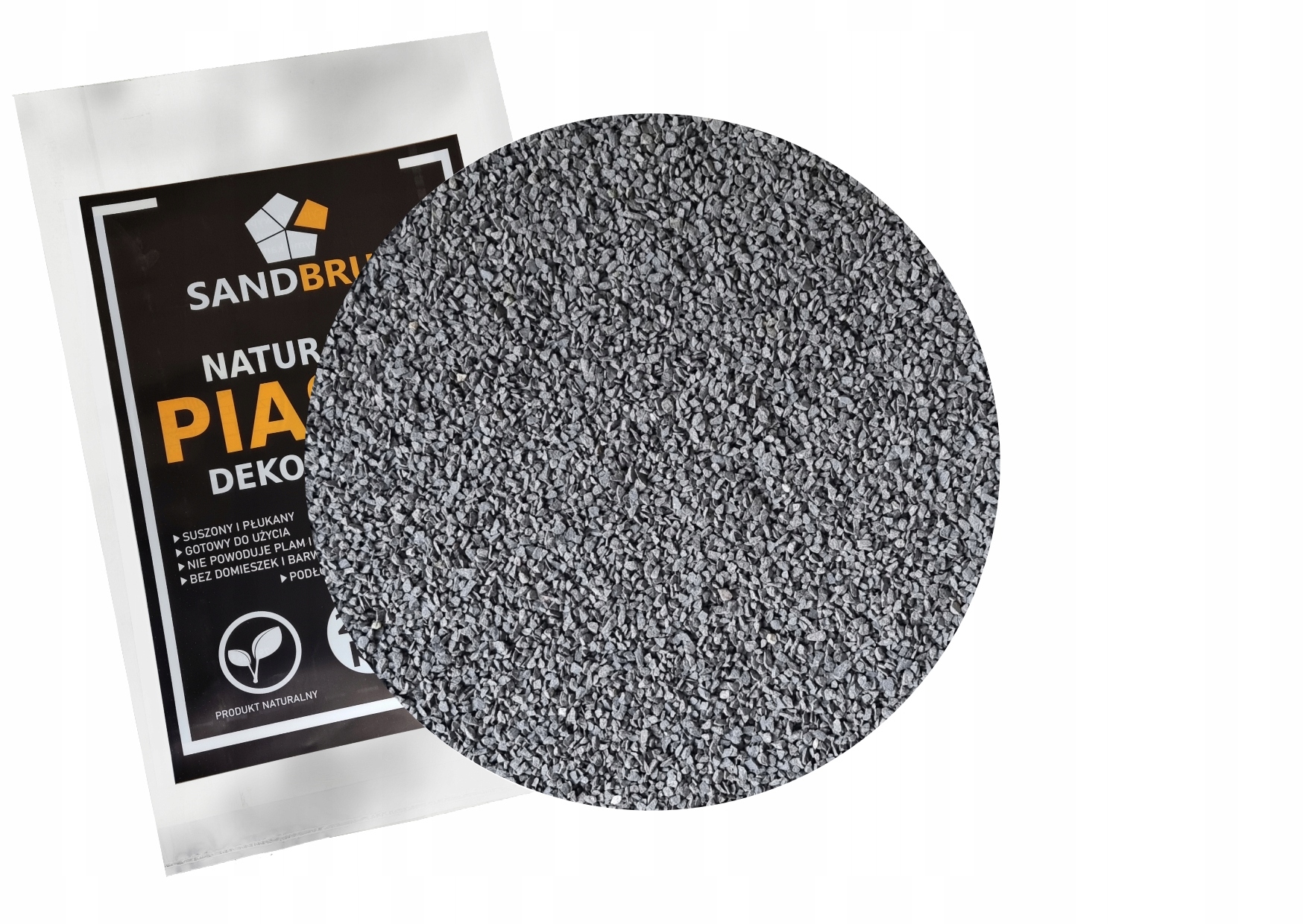 

Suchy Piasek Bazaltowy Fuga Zasypka Grafit 2-3 mm