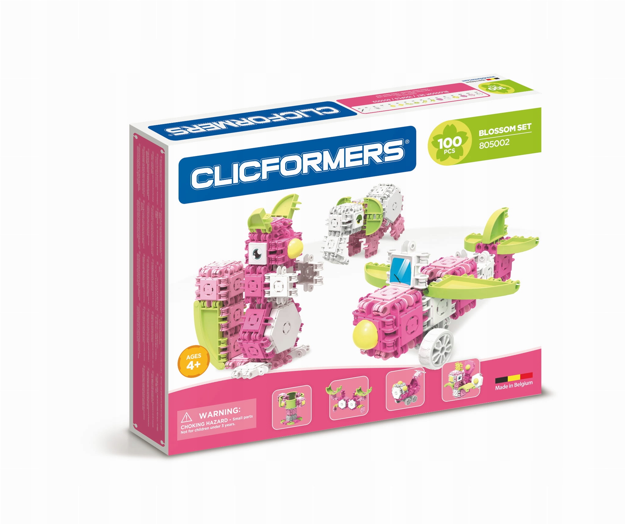

Klocki konstrukcyjne clics clicformers 100 blossom