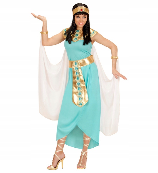 Kostým Kleopatry Královny Nilu Modrý XL