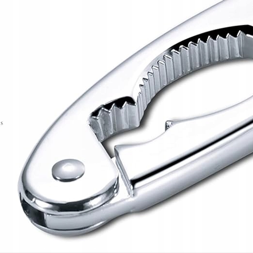 DZIADEK DO ŁUPANIA ORZECHÓW STALOWY SOLIDNY OTWIERACZ SZCZYPCE ŁUPACZ Materiał dominujący metal