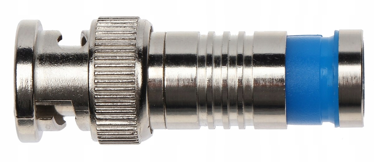 Wtyk BNC zaciskany na kabel koncentryczny op.10szt Kod producenta 5902887003424