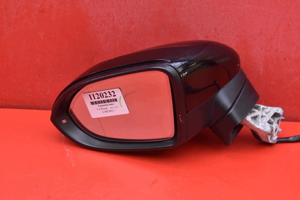mirror left LC9X EU 0414150 VW PASSAT B8 14-23 9 PIN