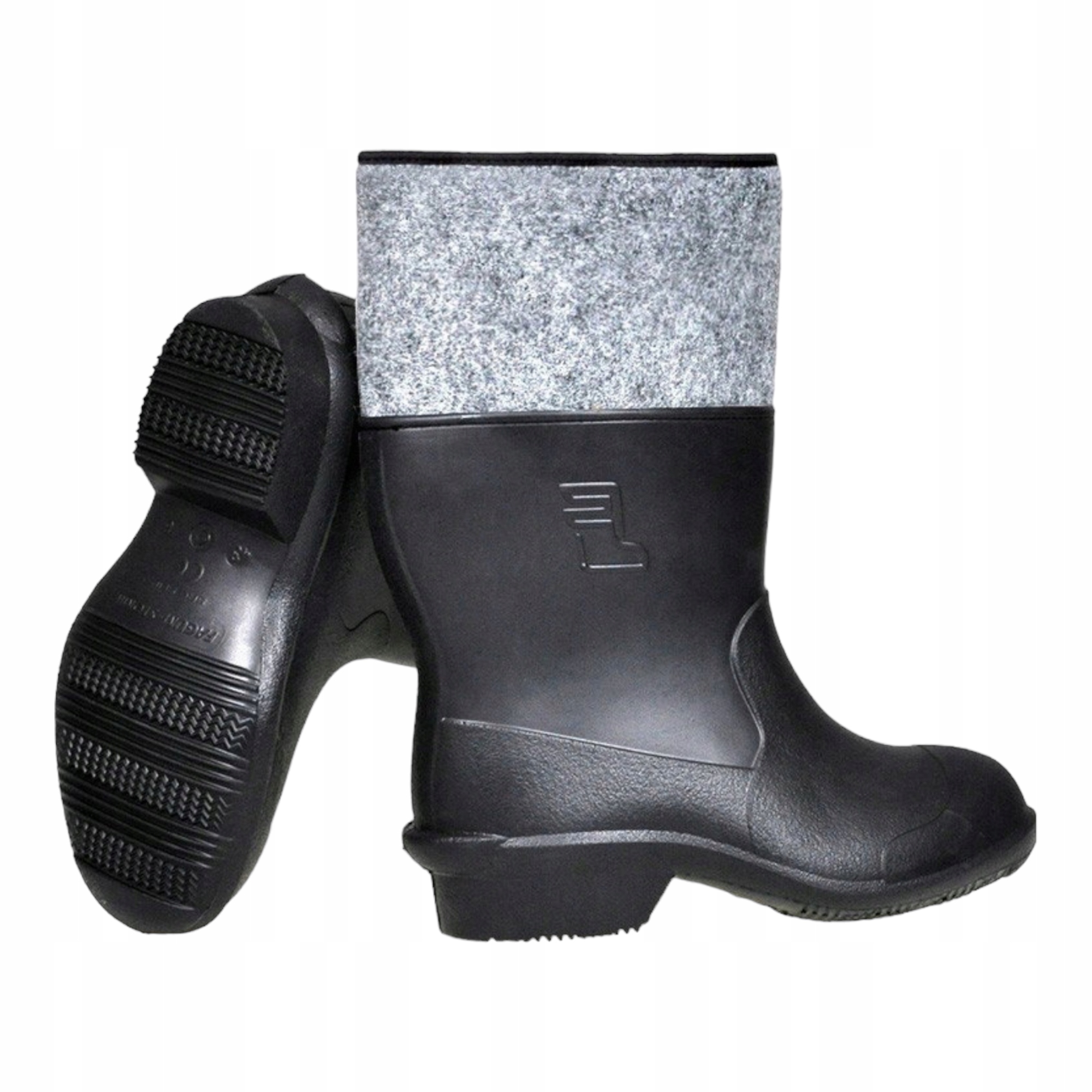 GUMOFILCE MĘSKIE OCIEPLANE LEKKIE CIEPŁE EVA Kalosz męski GARDEN czarny 46 Marka Kolmax