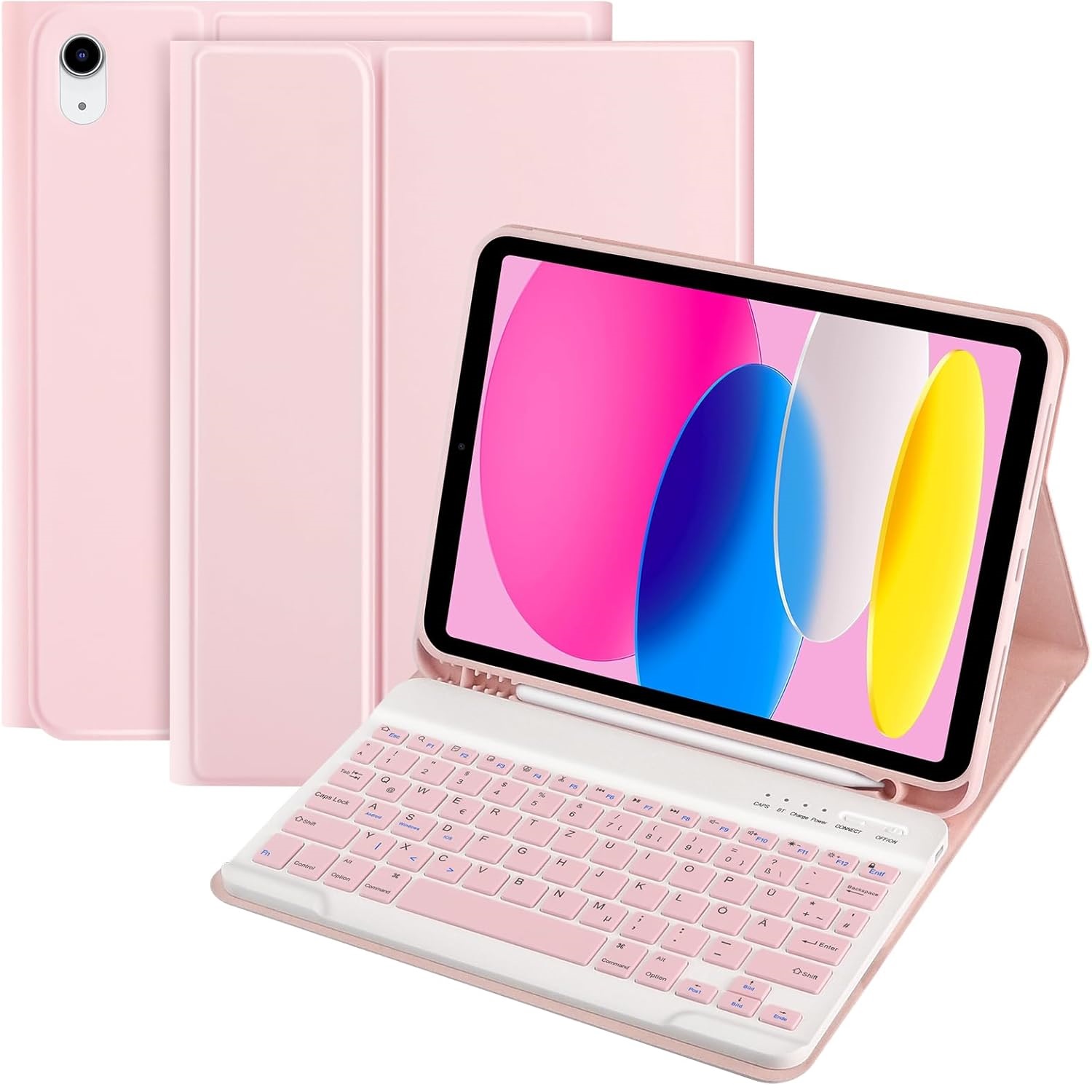 Pouzdro S Bluetooth Klávesnicí Pro Ipad 10.9" 10 Gen 2022 Ipad 11" 11 Gen 2025