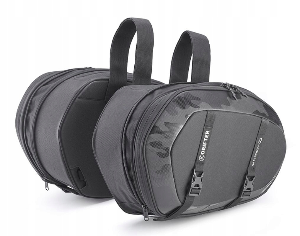 Kappa Bočné Tašky (sáčky) Rozšíriteľné Univerzálne K'drifter 40-52 L (pár)