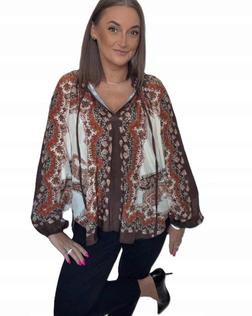 Miho's košile vzdušná Boho ecru Uni XL do 42/44