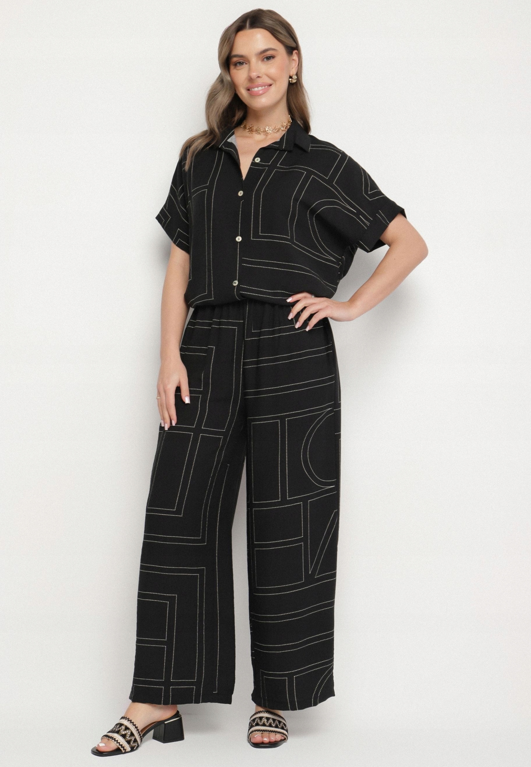 Born2Be Černý dámský komplet XL/XXL