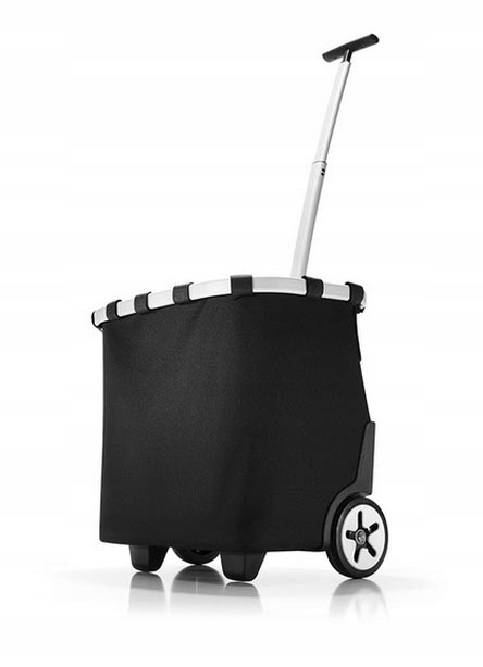 Nákupný vozík (čierny/strieborný rám) Carrycruiser Reisenthel