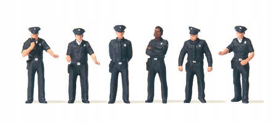 Preiser 10799 Městská policie Usa
