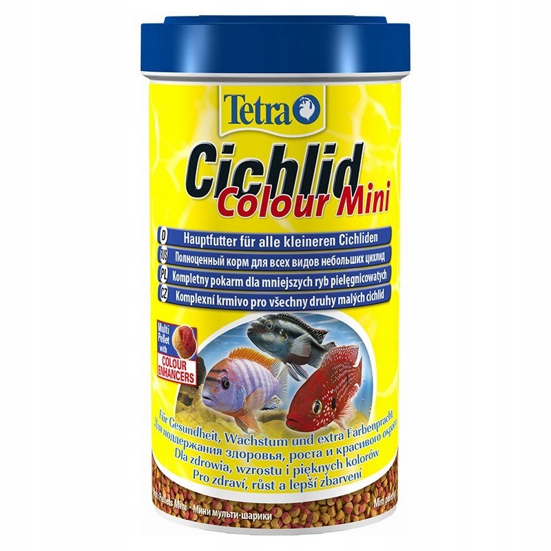 Levně Tetra Cichlid Colour Mini 500 ml – Krmivo pro mladé cichlidy