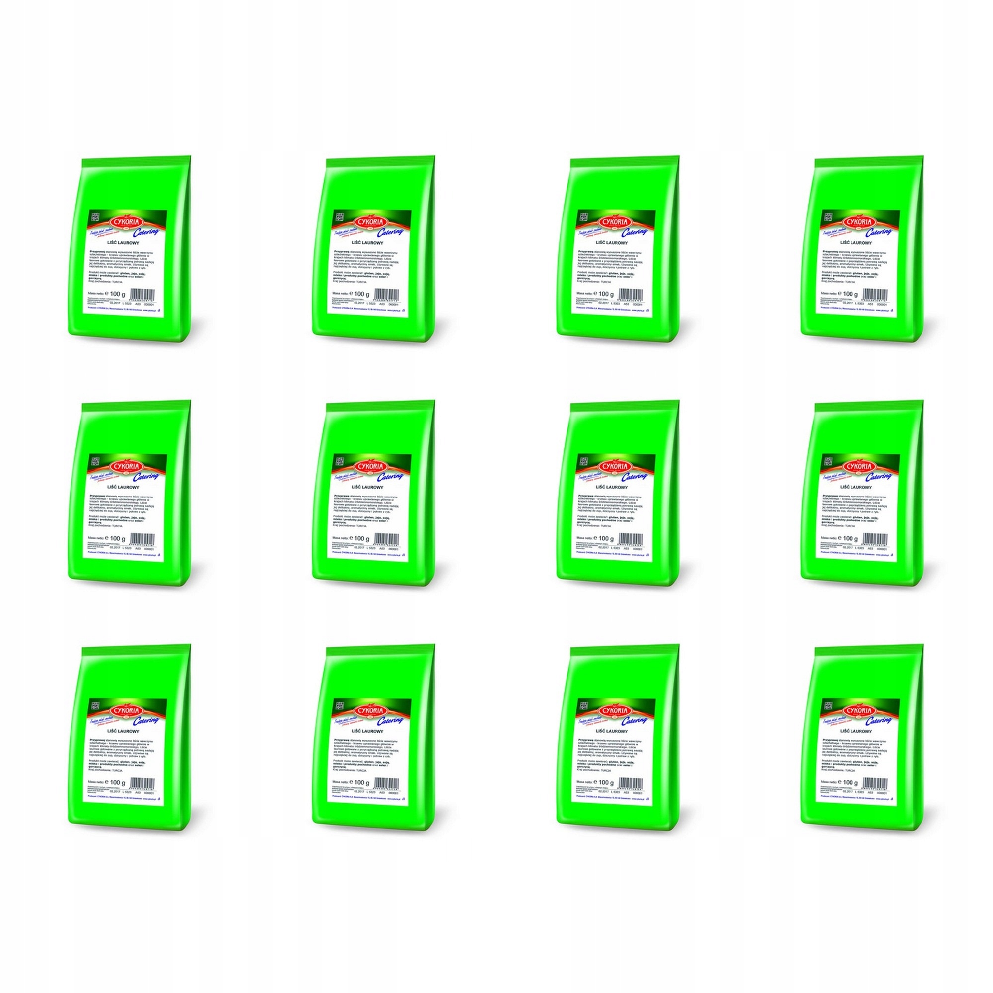 12x 100g Liść laurowy Cykoria