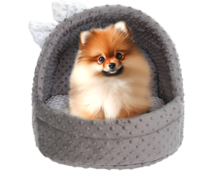 Levně Pelíšek kotec domeček budka pro psa pomeranian biewer york maltézský špic
