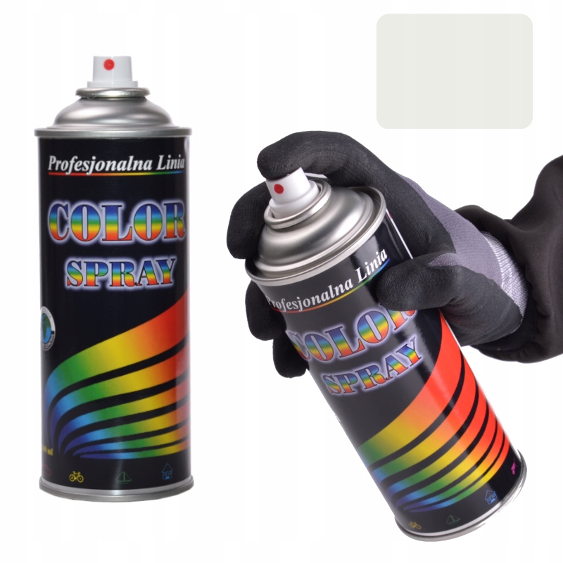 

Color Spray Lakier Farba Ral 9003 Biały Połysk
