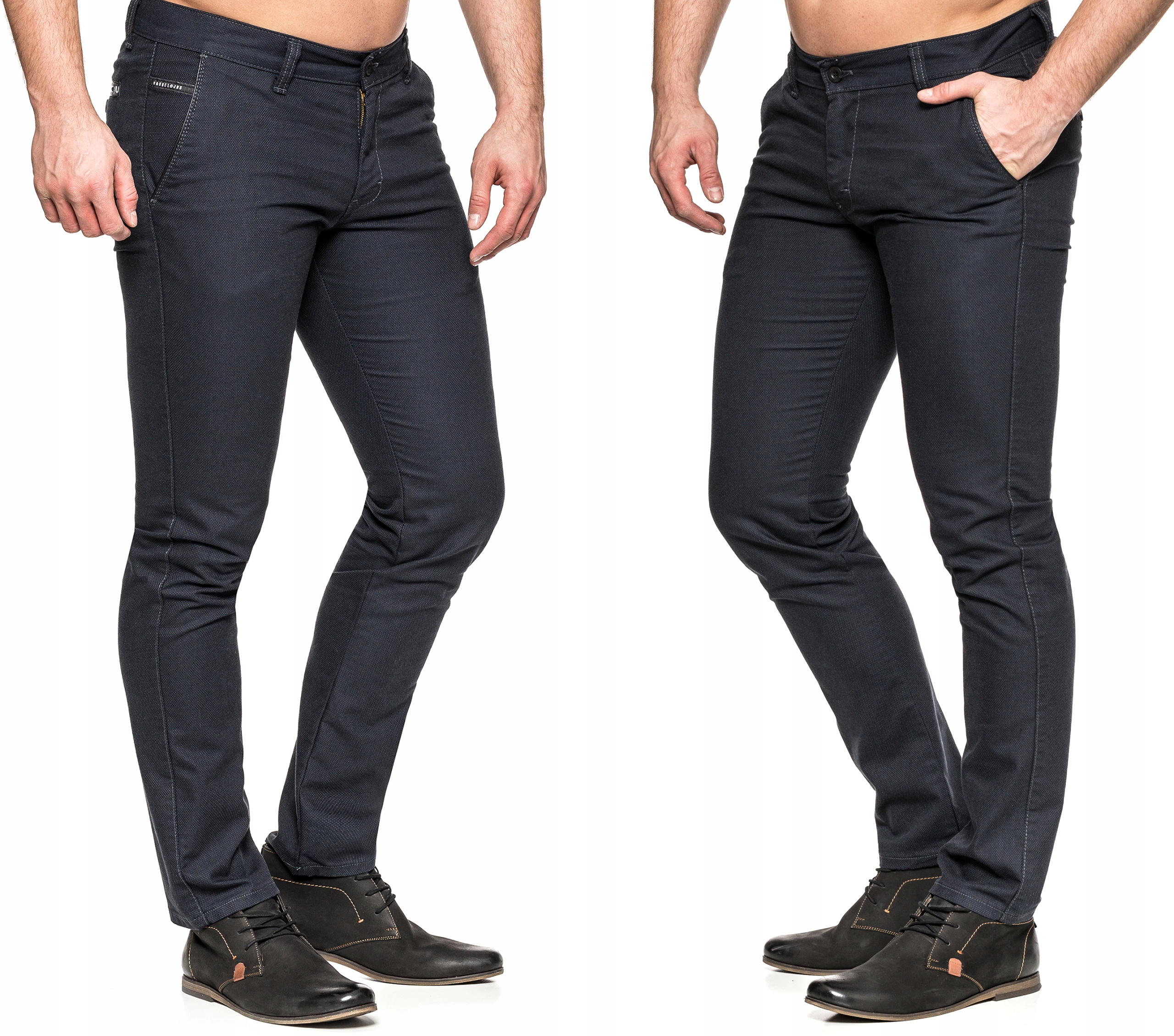 SPODNIE MĘSKIE CHINOSY VANKEL JEANS 045 -100cm/L32