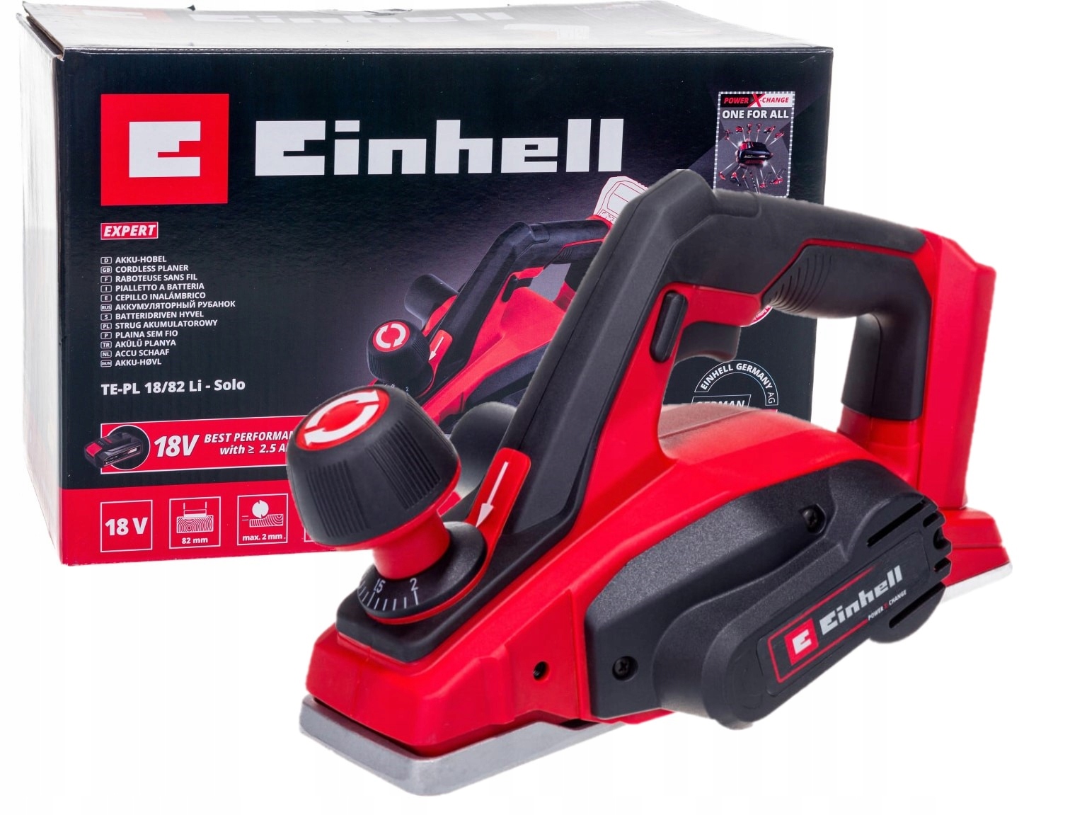 AKUMULATOROWY STRUG RĘCZNY EINHELL TE-PL 18/82 Li Solo Power X-Change