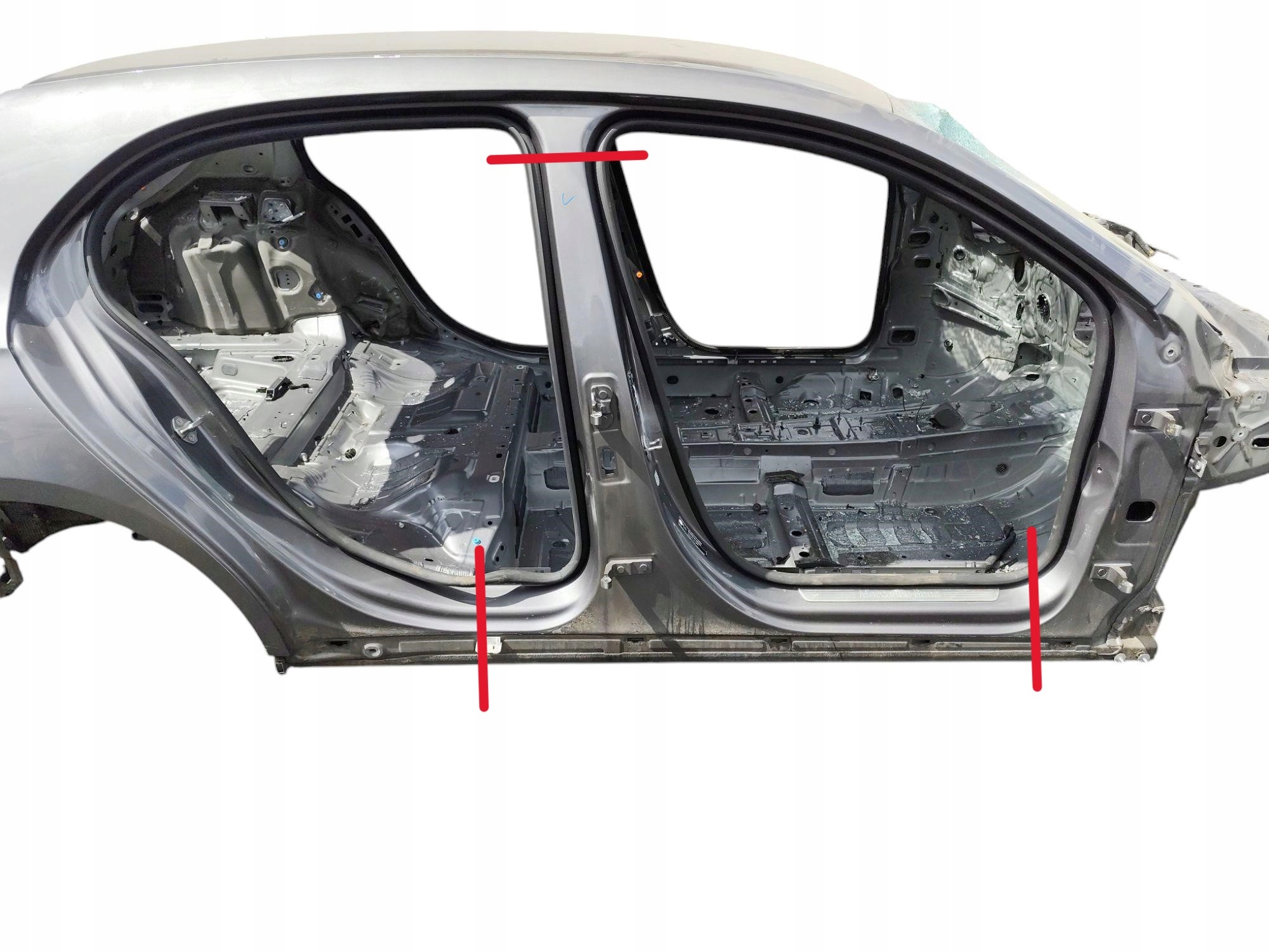 threshold right pillar B central MERCEDES A W177 LAK: 787 (18-22)