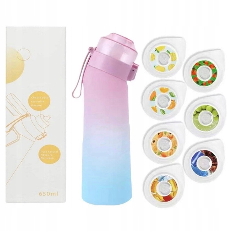 Butelka na wode 650ml Kubek zapachowy Przyprawa butelka wody -7szt