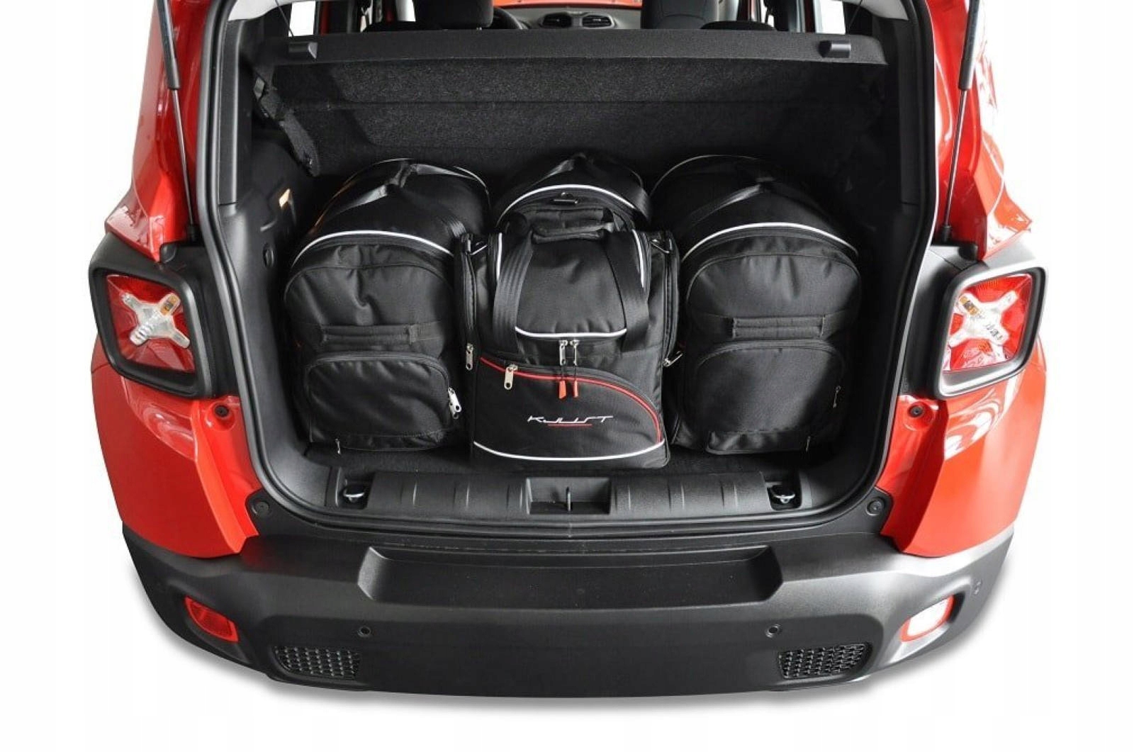 J&j Automotive Sada 4ks cestovných tašiek Aero pre Jeep Renegade 2014+