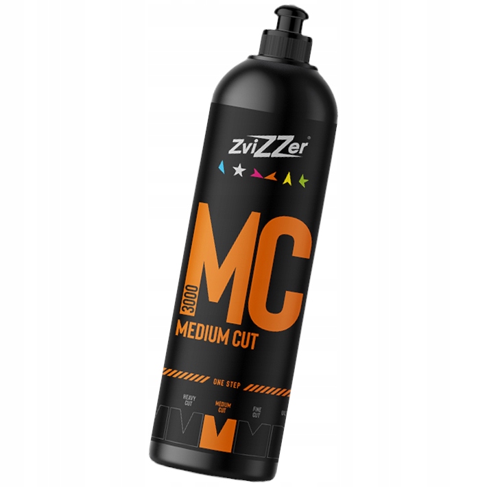 Zvizzer MC3000 750ml Medium Cut One Step Średnio Tnąca Pasta Polerska