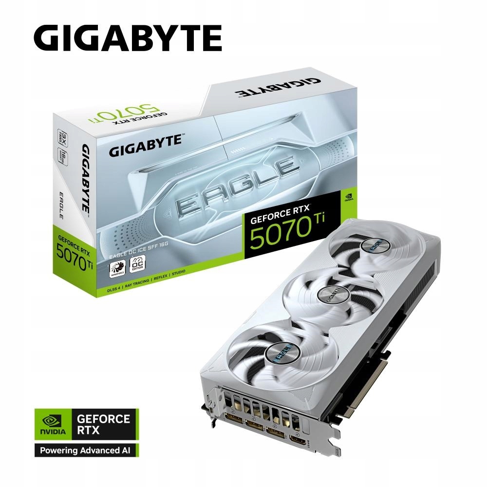 Gigabyte GeForce Rtx 5070 Ti Eagle Ice Sff/ Oc/ 16GB/ GDDR7 Gv…