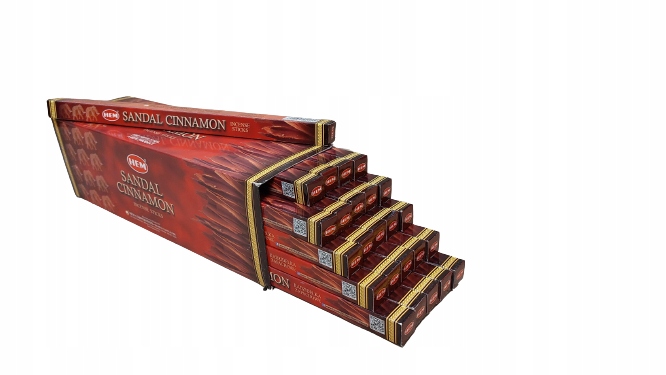 

Kadzidła Sandal Cinnamon Sandał Cynamon Hem 200szt