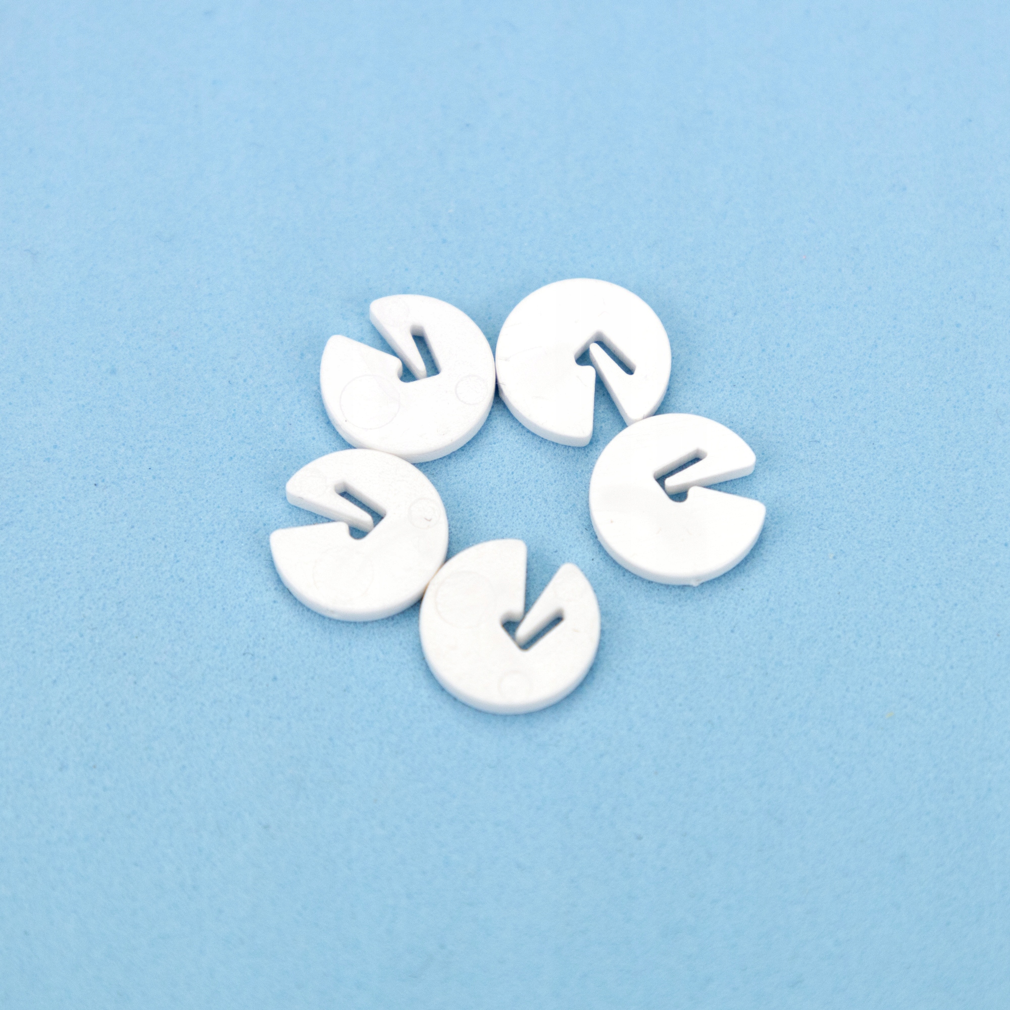 STOPER biały ogranicznik łańcuszka blokada 5 szt. Kod producenta ST001