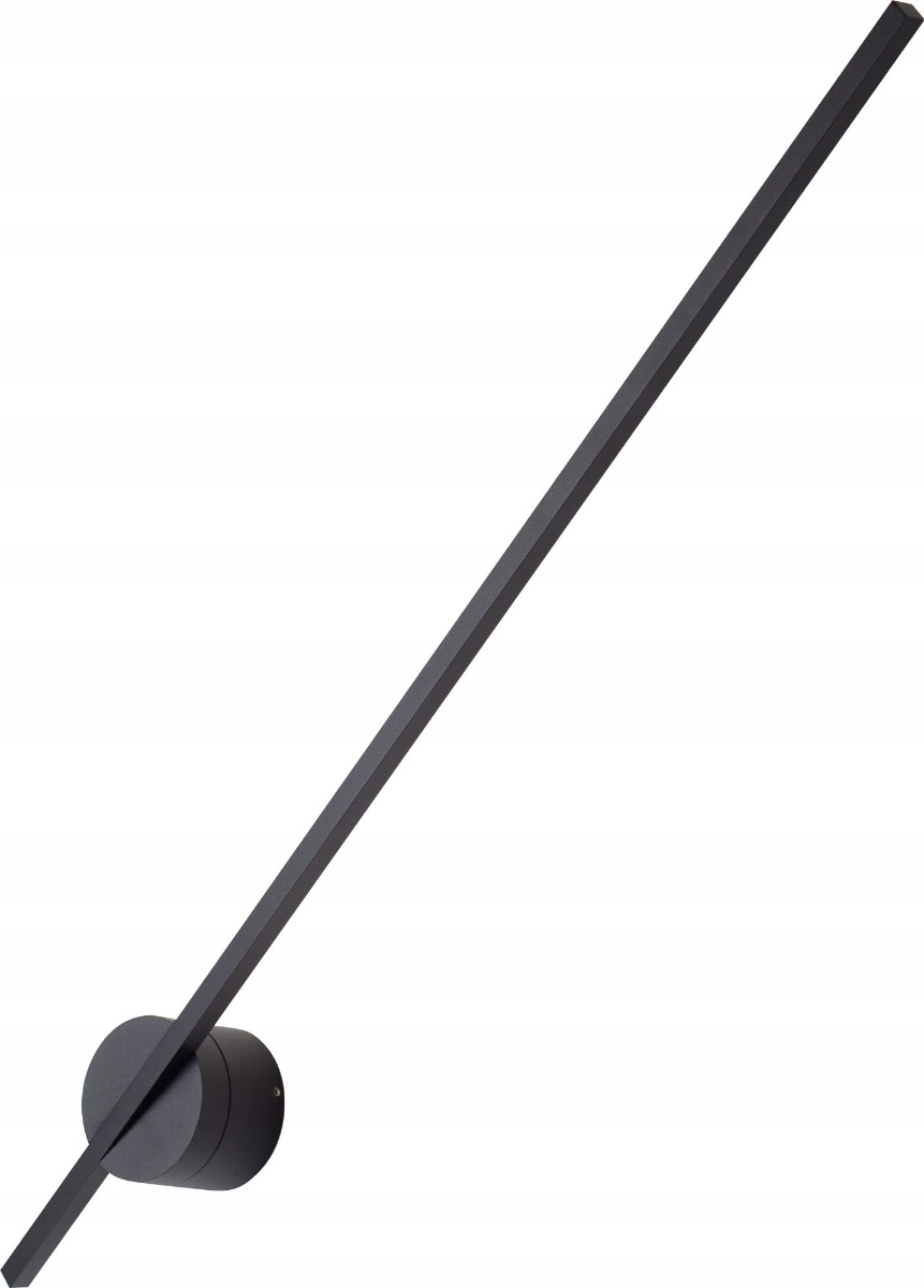 Maxlight Nástenná lampa Spider Led 8.4W čierna IP44 Nastaviteľná lišta