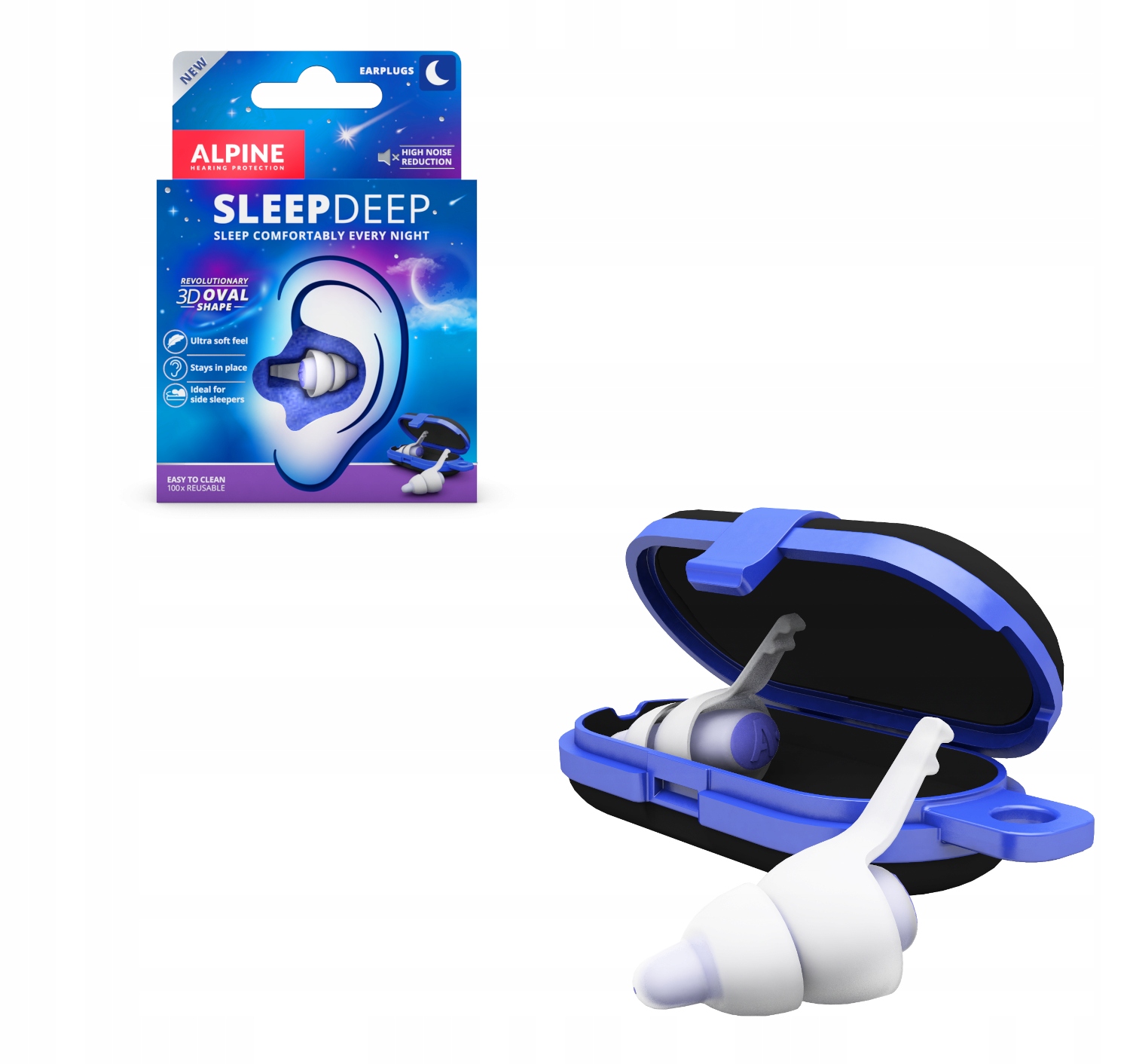 

Zatyczki do spania AlpinE SleepDeep Wawa