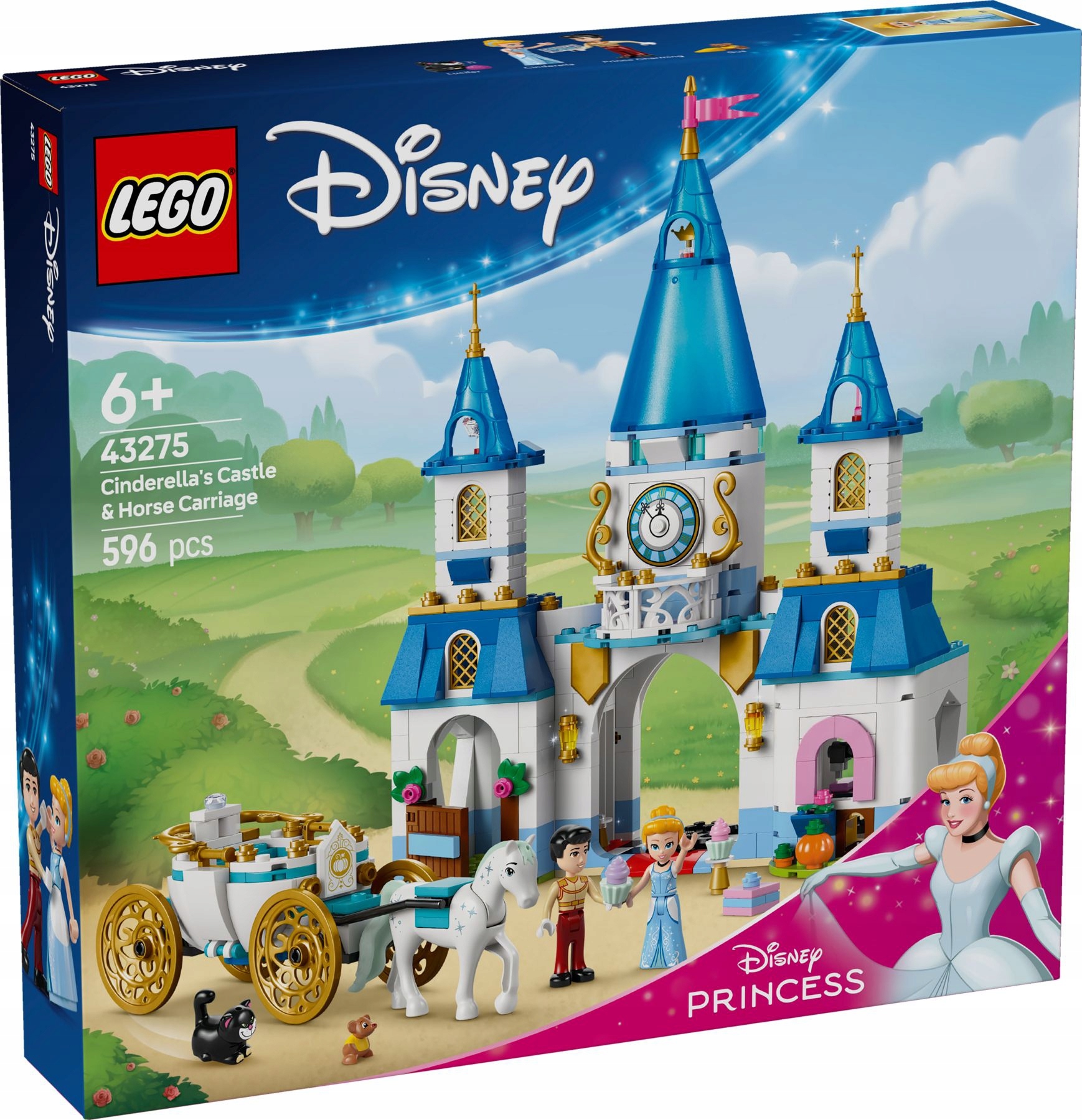 43275 Lego Disney Zámek Popelky a sanitka