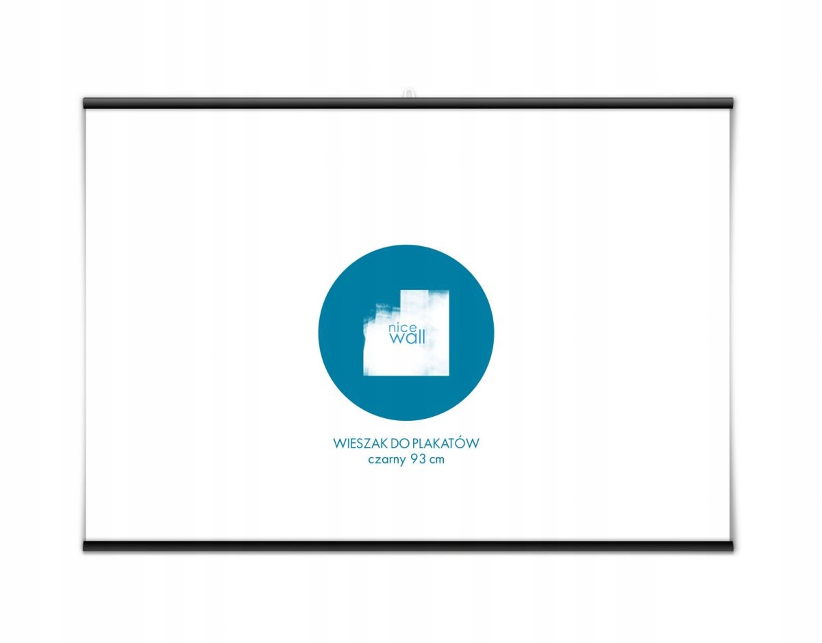 Wieszak na plakat czarny 93 cm 93