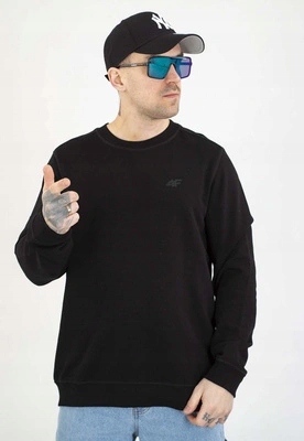 Mikina 4F Bez Kapuce M2549 černá