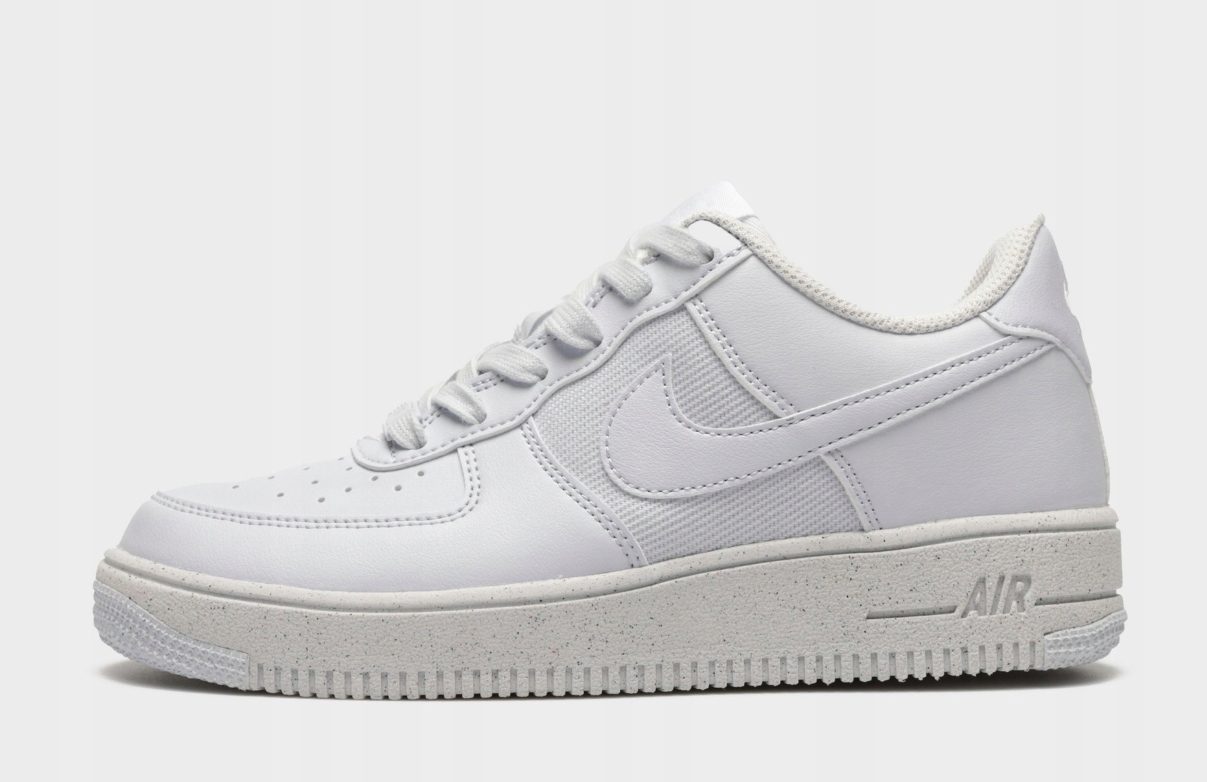 Buty Dziecięce Sportowe Białe Nike Air Force 1 DM1086-003 r. 38
