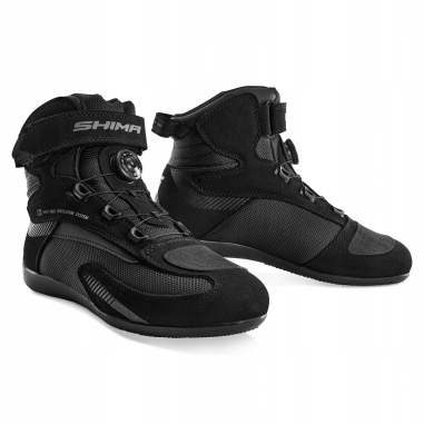 Letné ľahké motocyklové topánky Shima Exo Vented Men Black 46