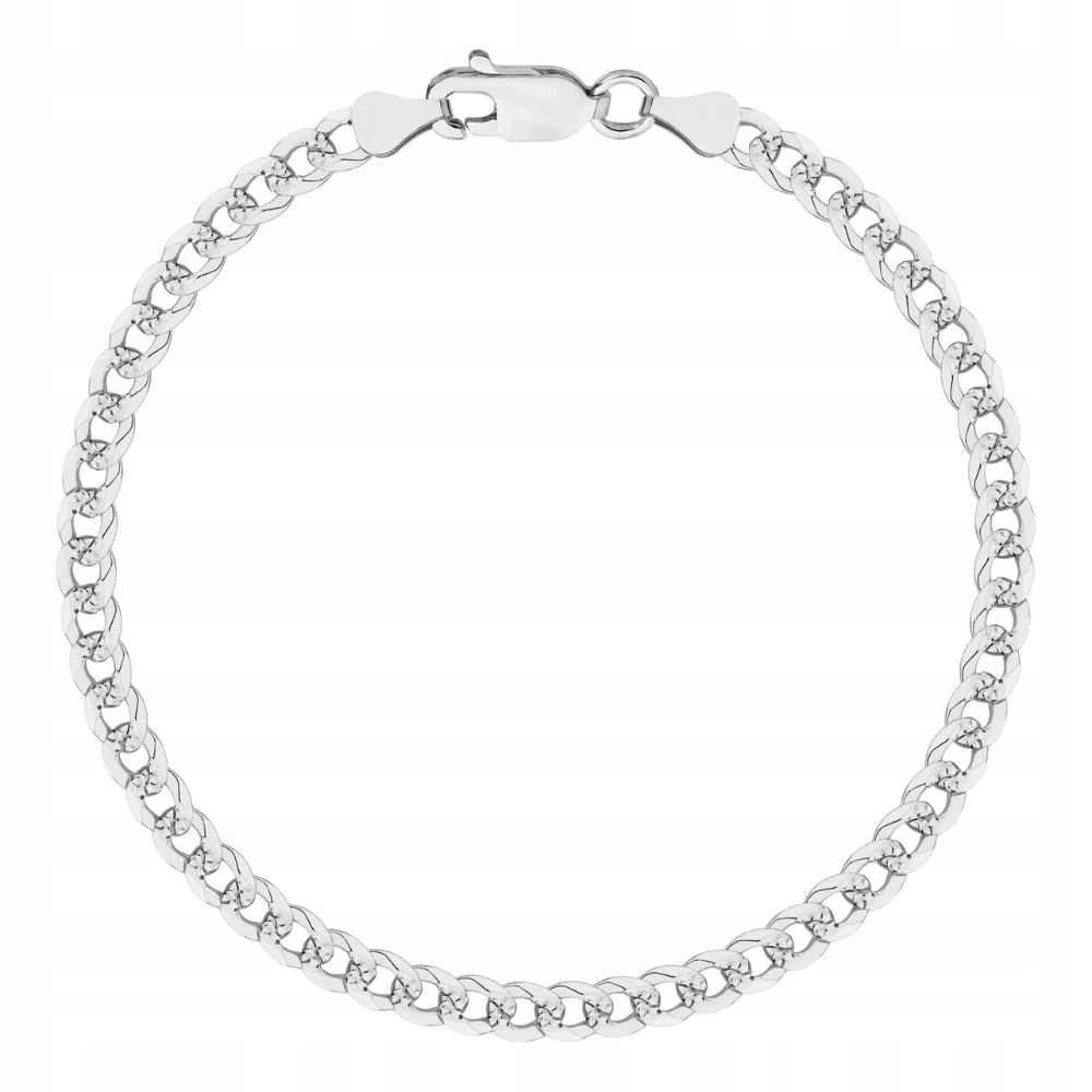 Stříbrný Pánský Náramek Pancíř 19 CM Ryzost 925 Jako Dárek