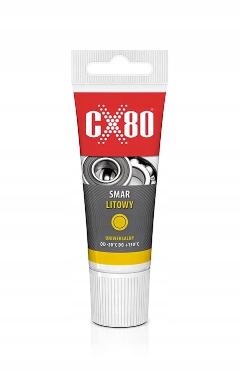 CX80 uniwersalny Smar Litowy wielozadaniowy Litowo-wapniowy Do Łożysk 40g