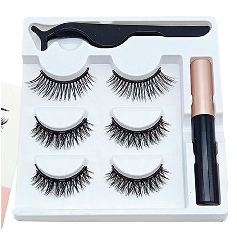 

Sztuczne Rzęsy Magnetyczne 3 Pary Pęseta Eyeliner