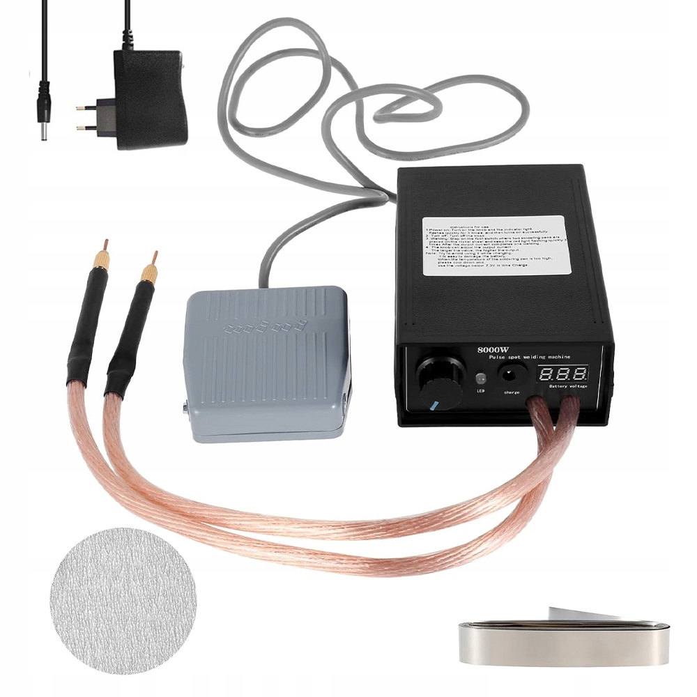 Bodová Svářečka Hospodářských Svářeček Baterií Akumulátor 18650 8000 W