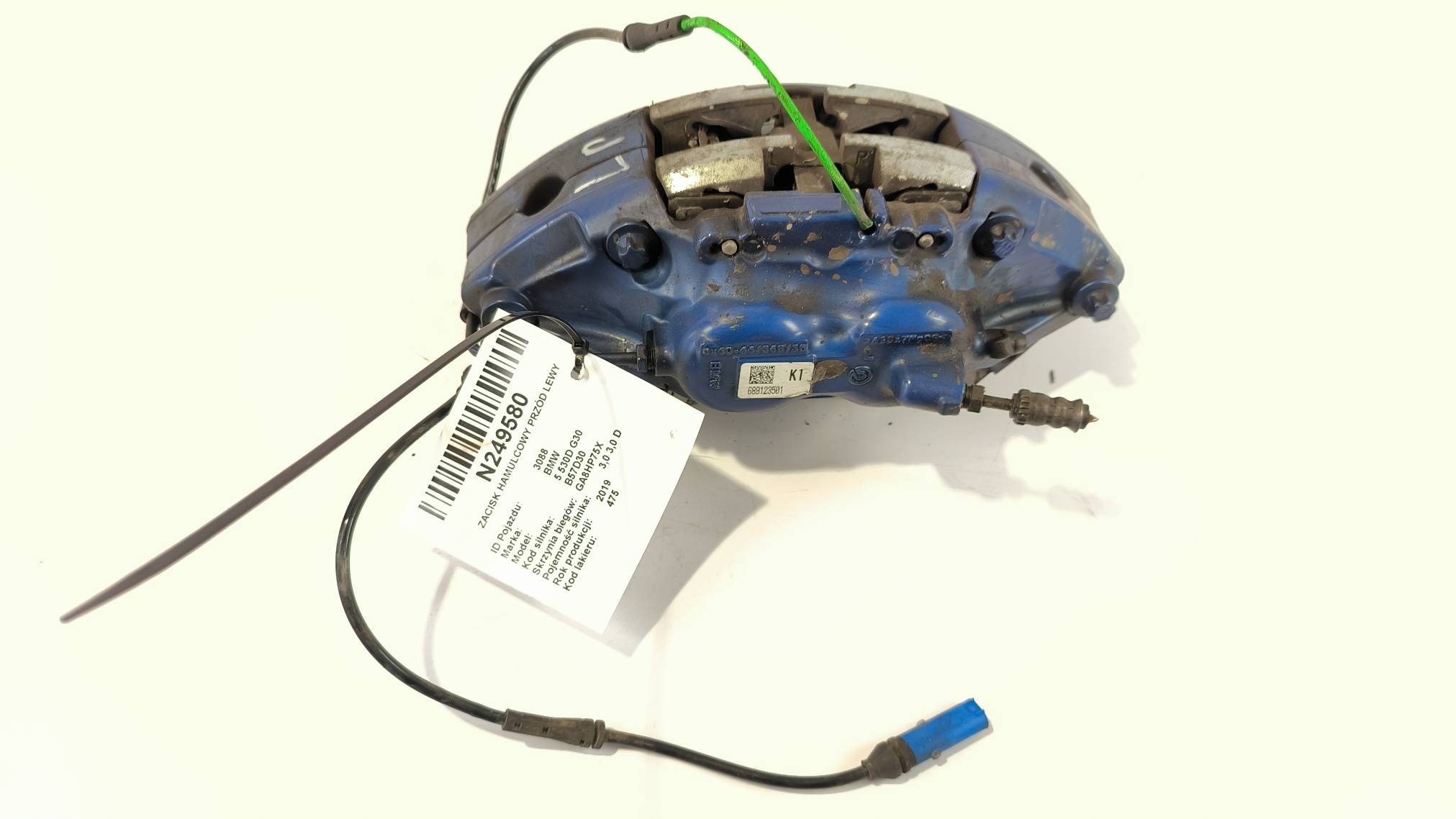 caliper brake front left 689123501 BMW 5 530D G30 m-packet