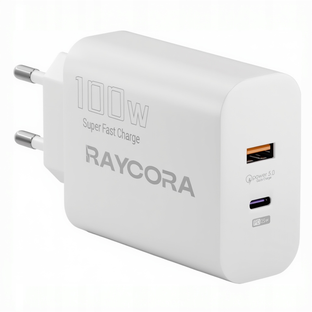 Ładowarka Szybka Usb C Usb A Turbo Sieciowa 100W Uniwersalna Sieciowa
