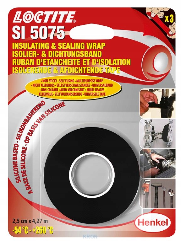 LOCTITE SI 5075 4,27M Silikonowa taśma izolacyjna