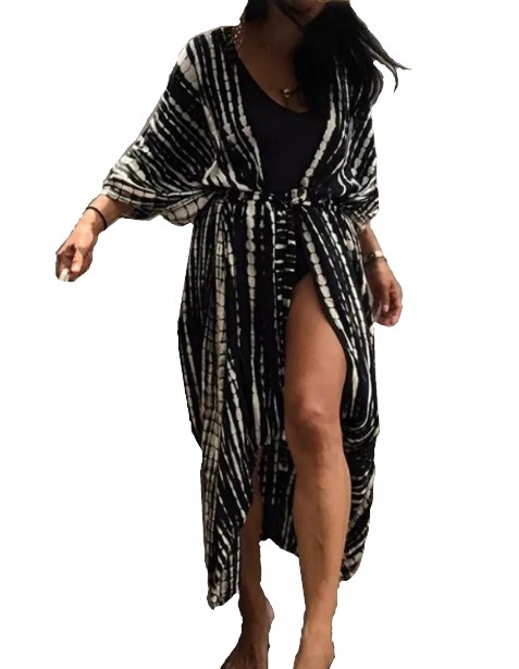 PAREO LETNIA NARZUTKA TUNIKA PLAŻOWA BOHO